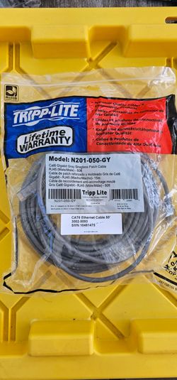 Tripp-Lite Cat6 Certified Ethernet Cable 50 feet - 15m