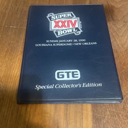 1989 Pro Set Super Bowl 24 XXIV gold & silver set