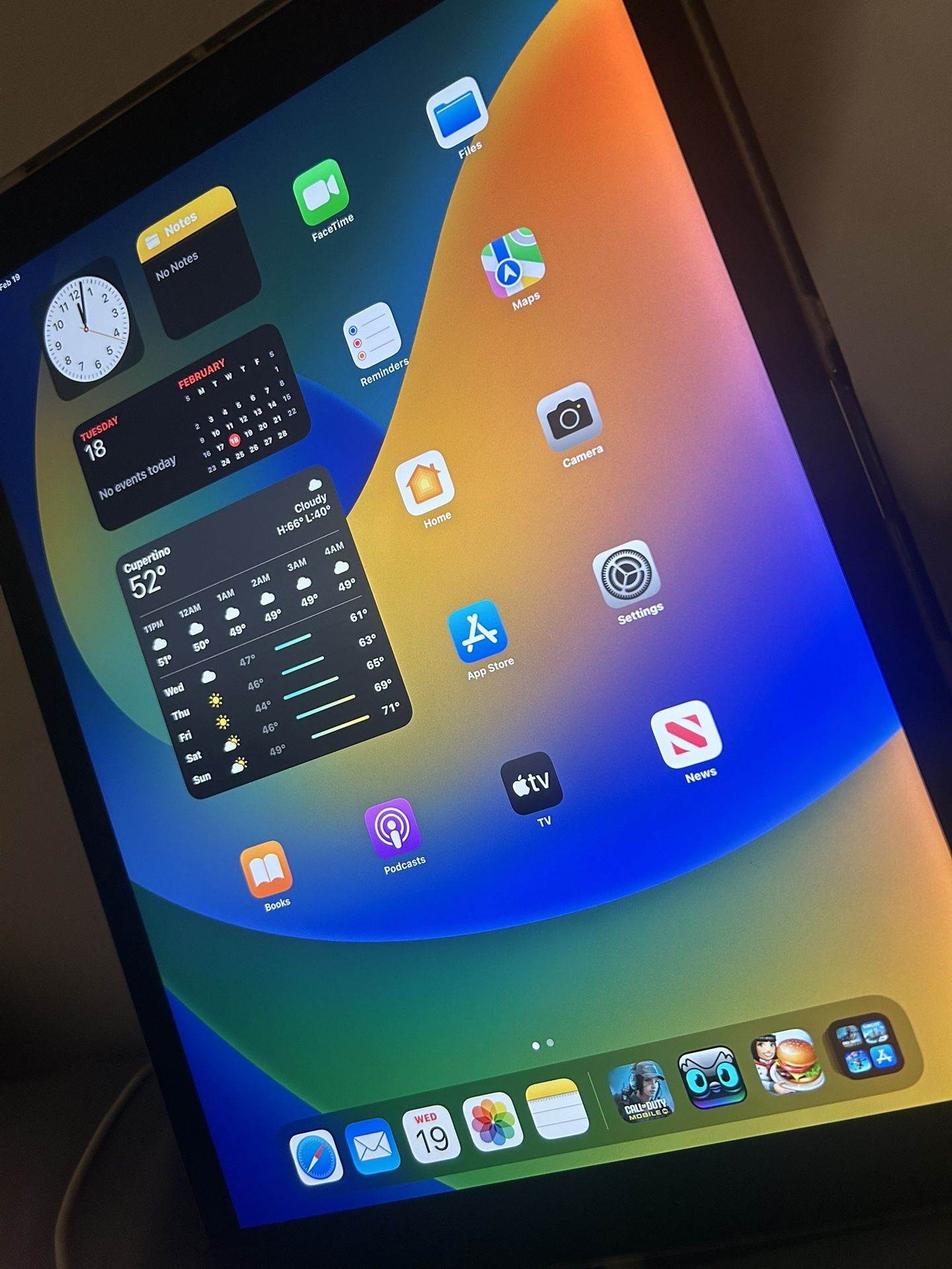 iPad Pro 13 Inch Screen