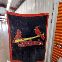 Cardinals Sherpa Throw Blanket
