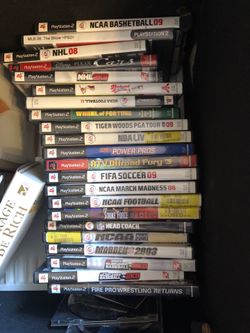 PlayStation 2 great Condition Video Games