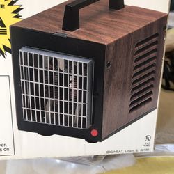 Big Heat Small electric Heater. 1500 watt