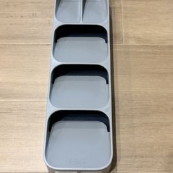 🍴 Joseph Joseph DrawerStore™ Compact Cutlery Organizer – Gray