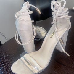Nude Fashion Nova Heels 