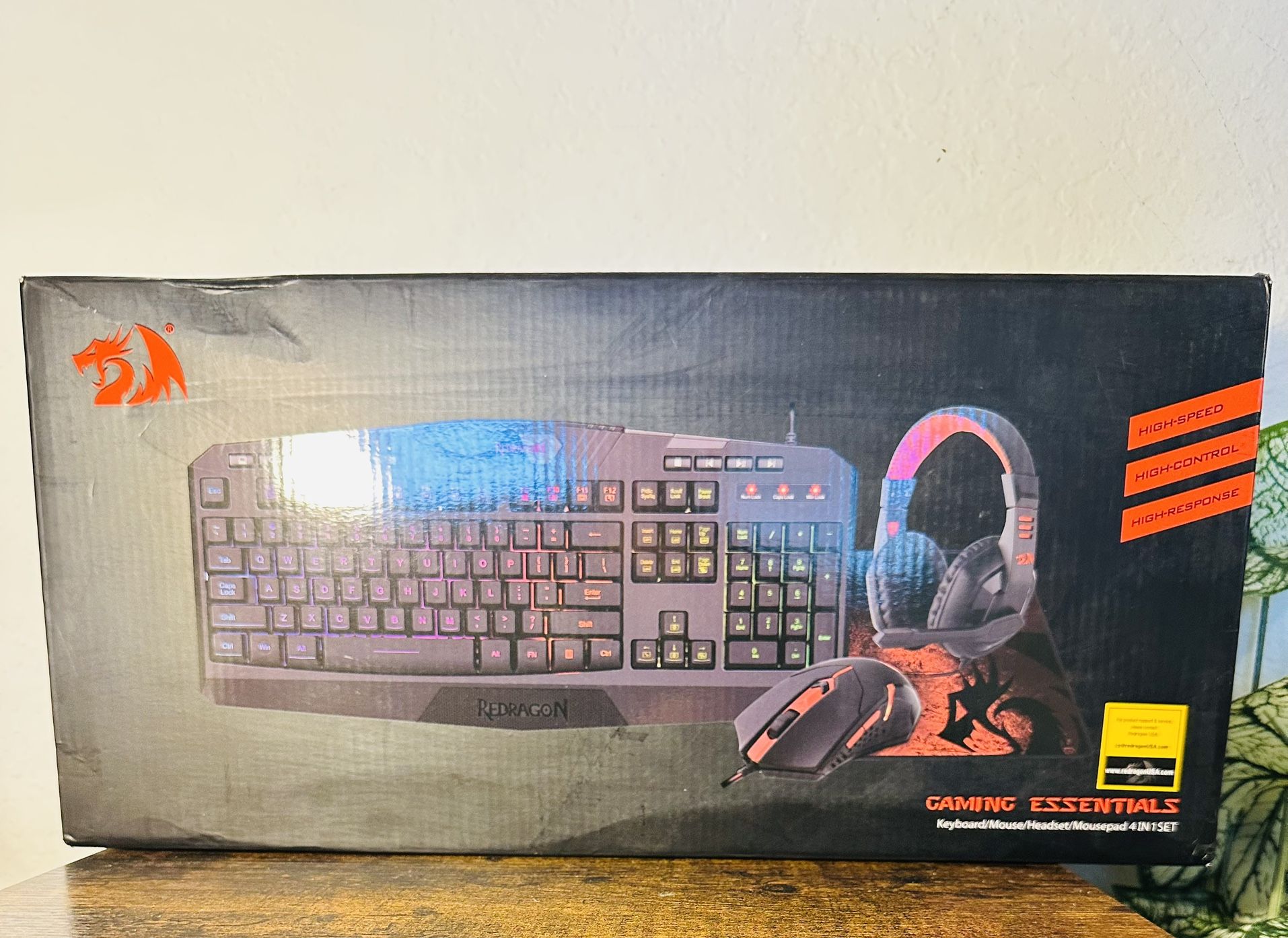 Redragon S101 Gaming Keyboard, M601 Mouse, RGB Backlit Gaming Keyboard, Programmable Backlit Mouse, Value Combo Set [New Version]
