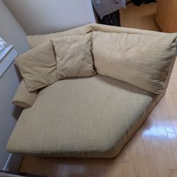 Unique Shaped Love Seat