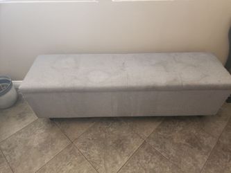 Queen Footboard / DIY Ottoman Storage Bench