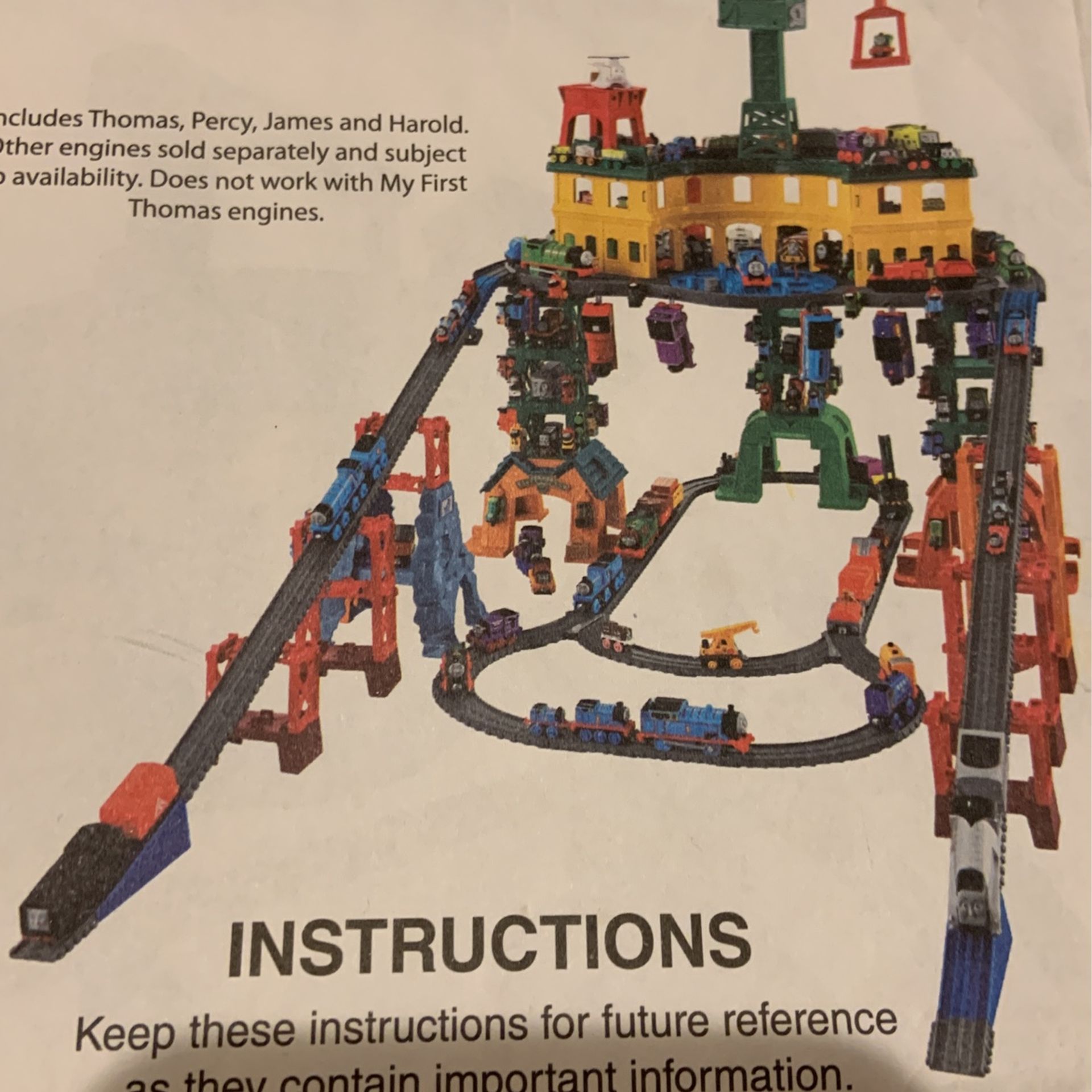 Thomas Super Station Instructions Thomas Train Station