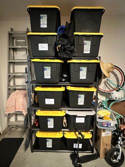 Storage Bin Shelf
