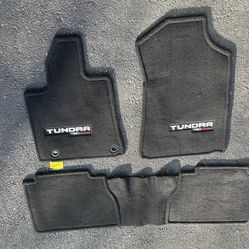 Toyota OEM 2018-2021 Tundra TRD OffRoad Sport D-Cab Floor Mat Set  Black Carpet BRAND NEW