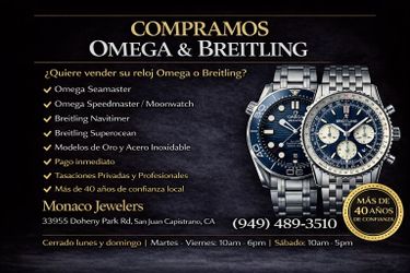 Compramos Omega & Breitling