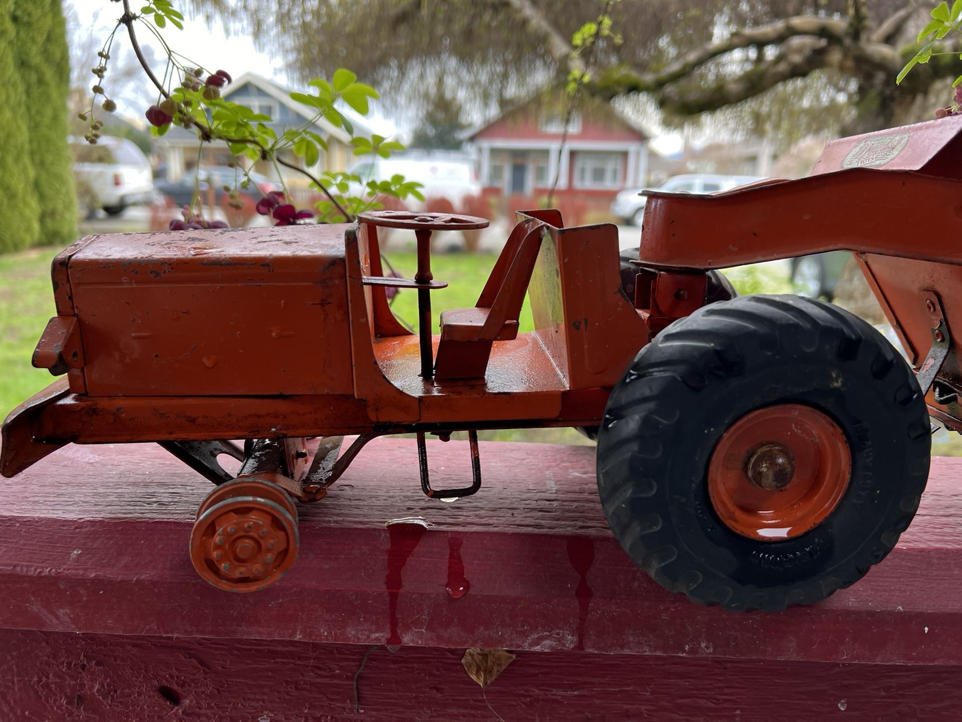 Vintage Tractor Toy