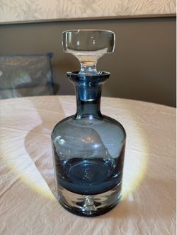 KROSNO or BLOCK  Glass Decanter.