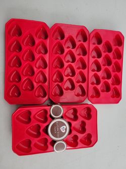 SILICON HEART MOLDS