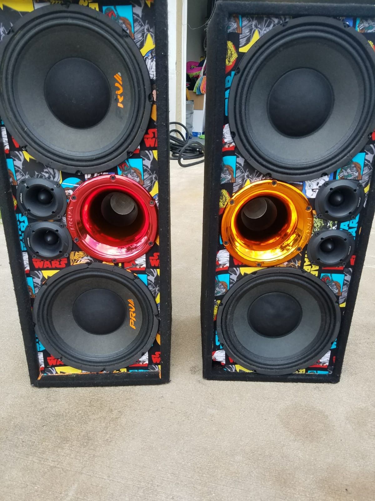 Chuchero kitipo PRV Audio 10” stetsom taramps massive speakers amplifier Samsung iphone pioneer toyota honda