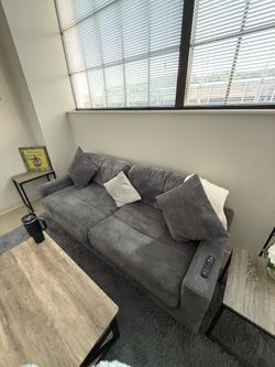 Grey couch