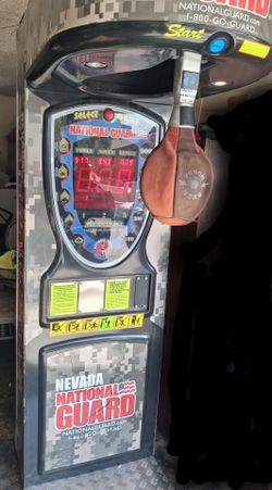 National Guard Punch Arcade Machine