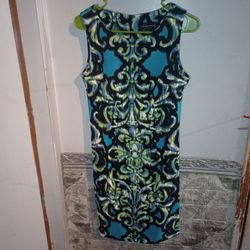 Connected Apparel Sleeveless Sheath Dress