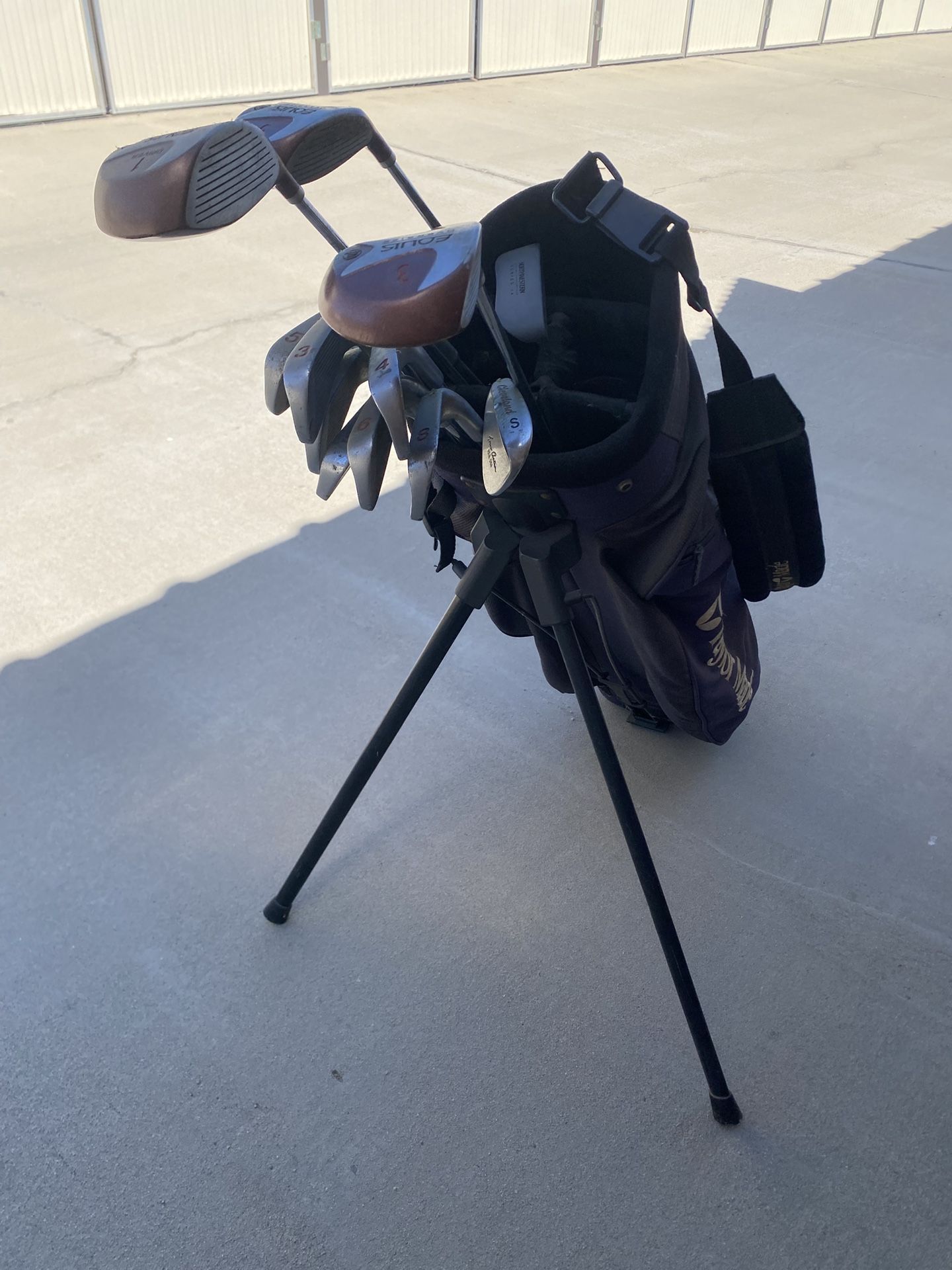 Golf Club Set + Taylor Made Bag