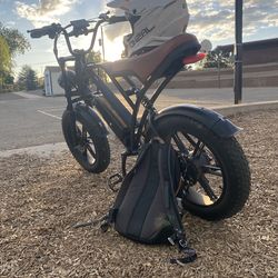 Fat Tire E Bike 48v With Screen