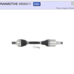 2016 W205 Mercedes Benz C Class Front Axel 