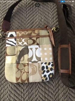 Coach Patchwork Signature Crossbody Bag