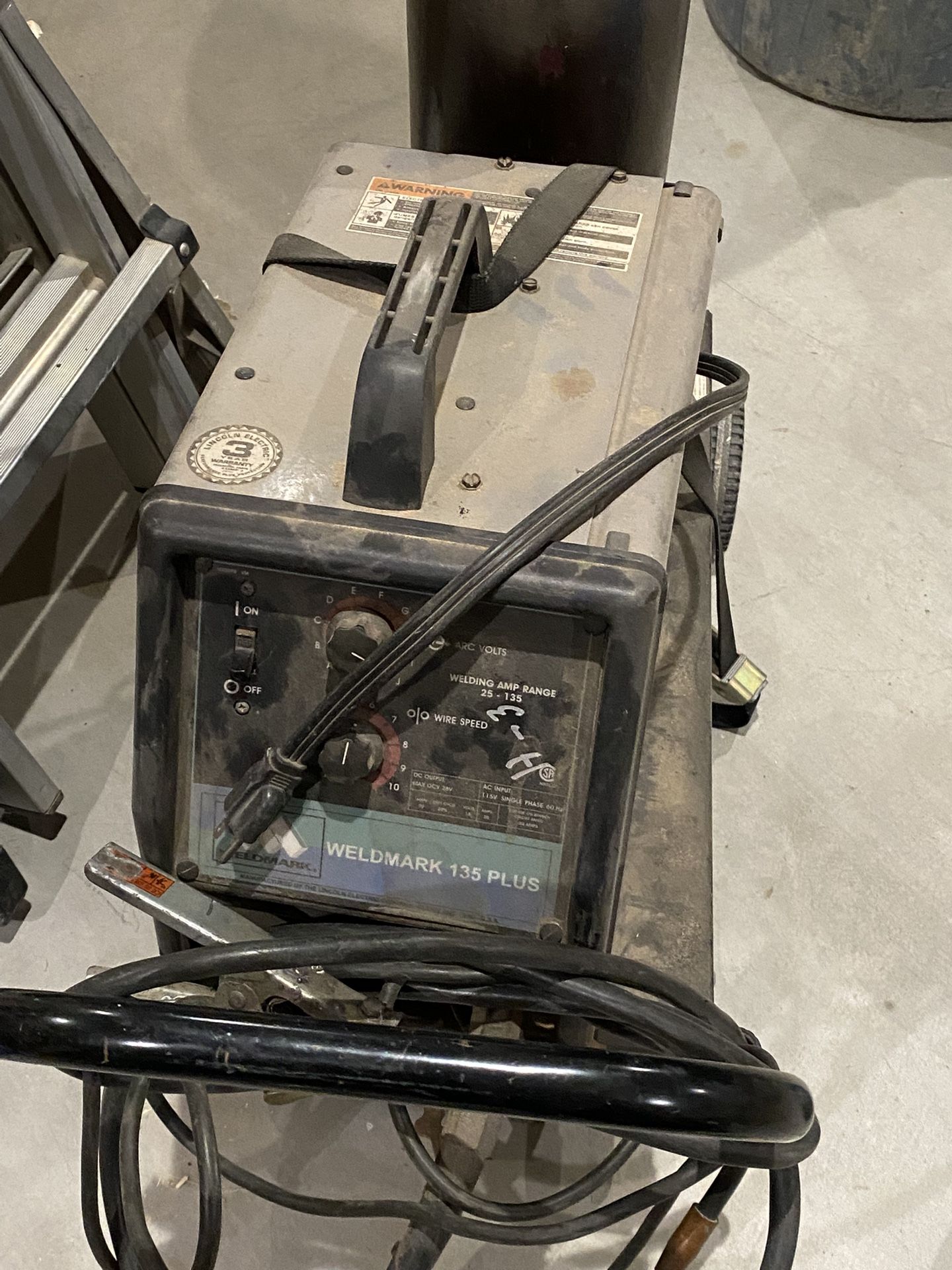 Weldmark 135 Plus With Argon Tank