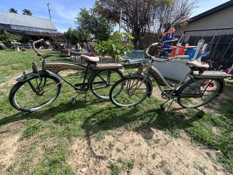 2 Vintage 40’s-50’s Jc Higgins Bicycle
