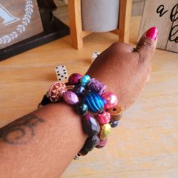 Jangle Wrap Bangles Beaded Bracelets