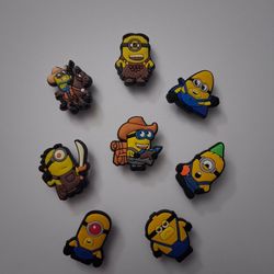 Minions Croc Charms 