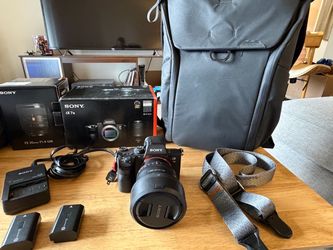 Sony A7iii with Sony FE 35mm 1.4 GM