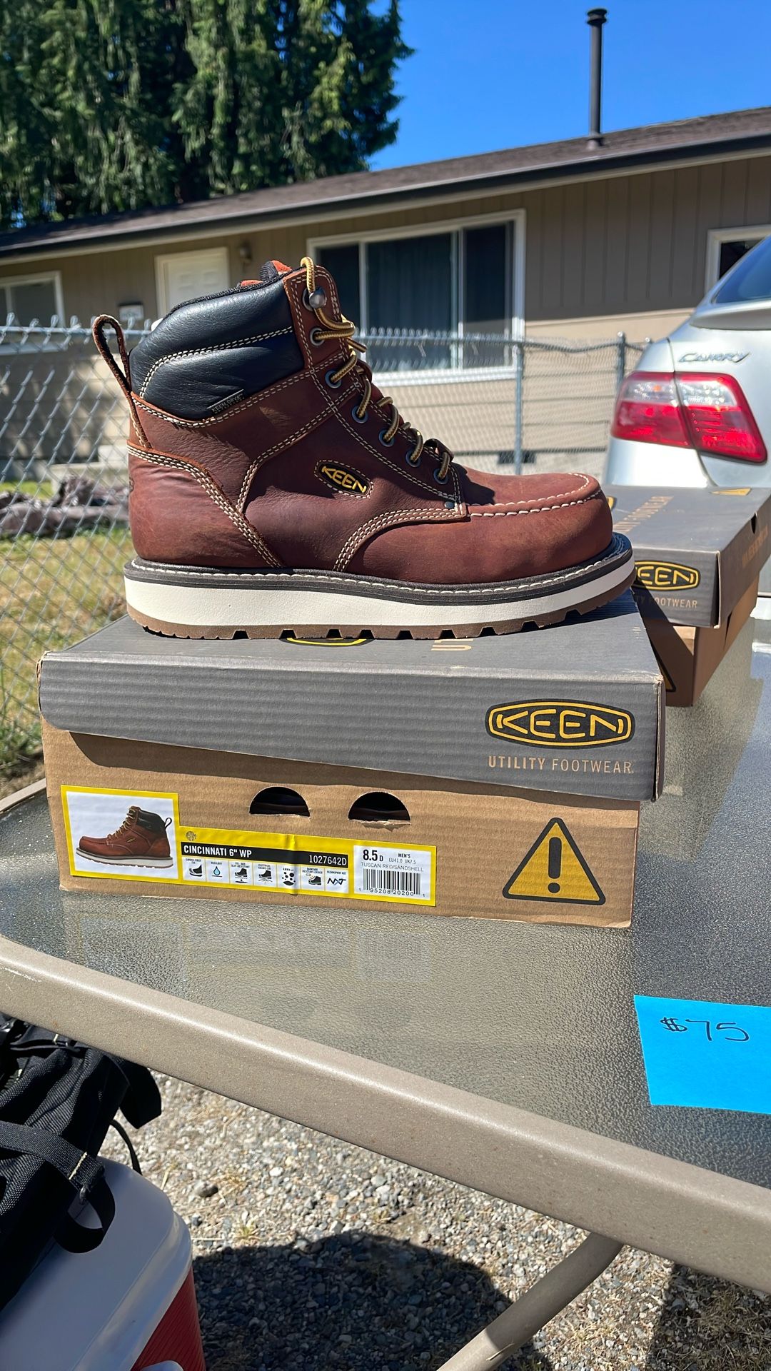Keen Work Boots Size 8.5