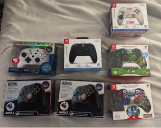 Nintendo switch one and two controllers wireless