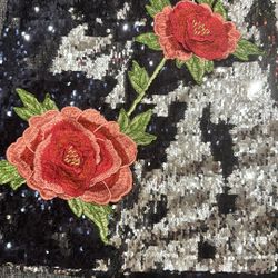 Sequin Embroidered Skirt Size Medium