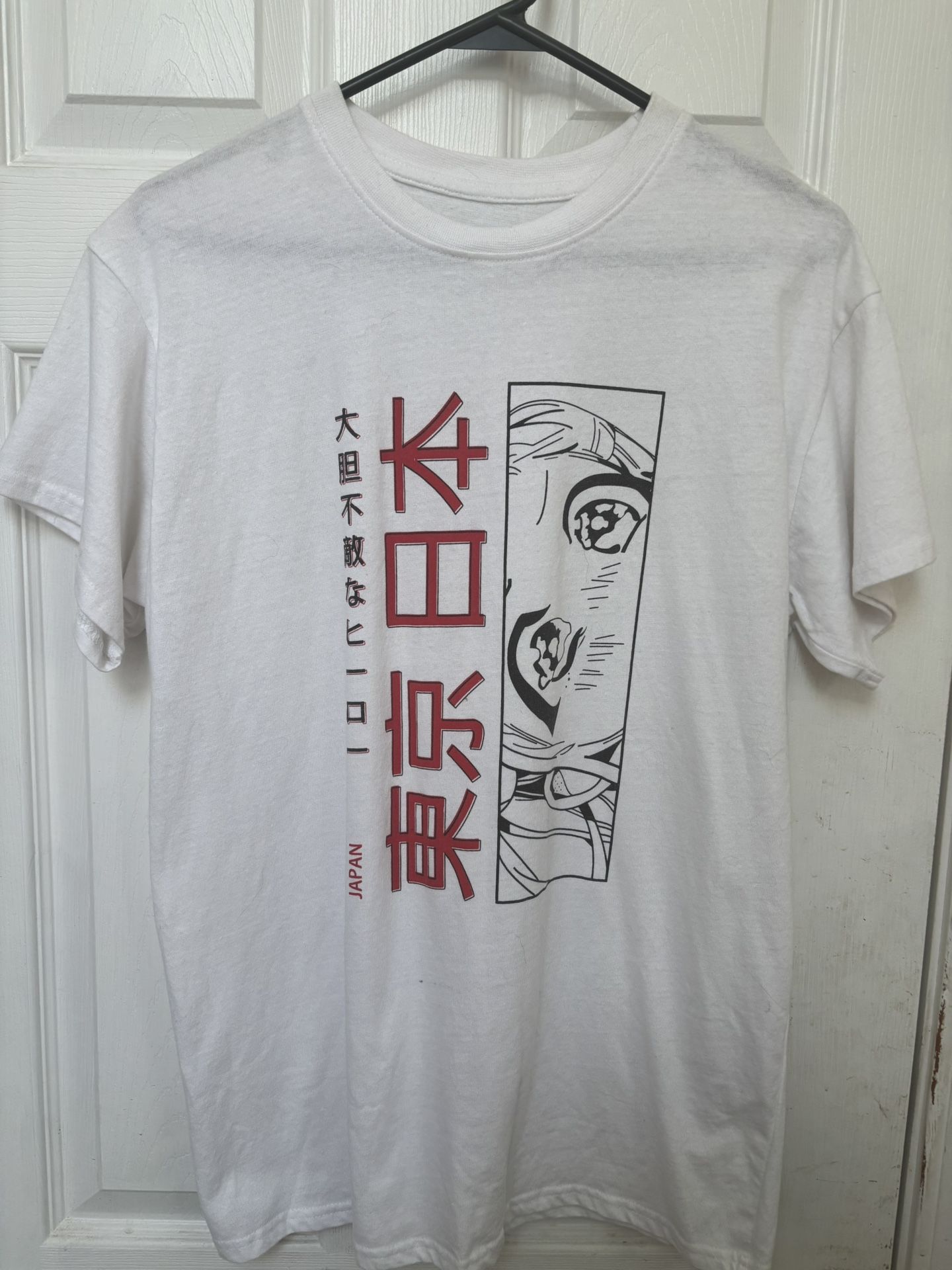 White Anime T-shirt