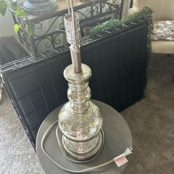 Mercury Glass Table Lamp
