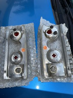 95 Astro Can Tailights Rare Clear. OG Ones Not Aftermarket