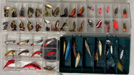 Large Assortment of Trout Fishing Tackle