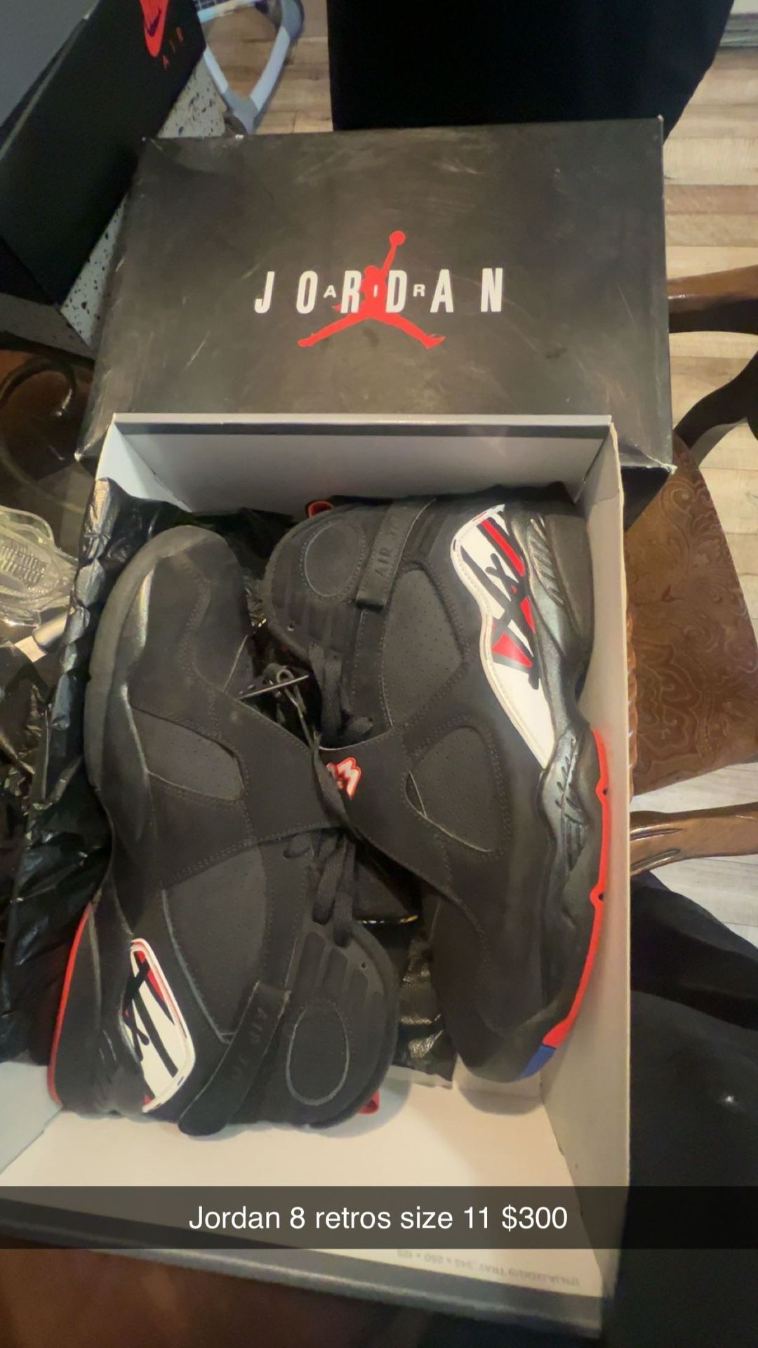 Jordan 8 Play Offs Retros