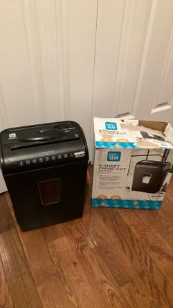Pen+Gear 6-Sheet Cross-Cut Shredder