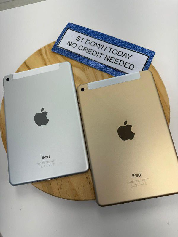 Apple IPad Mini 4 Tablet Pay $1 DOWN AVAILABLE - NO CREDIT NEEDED