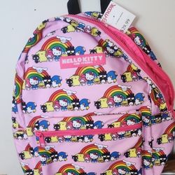 Hello Kitty Pink Padded Backpack