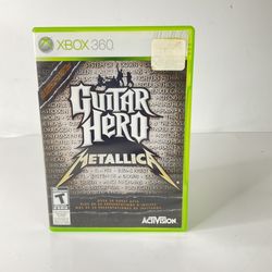 Guitar Hero Metallica For XBOX 360