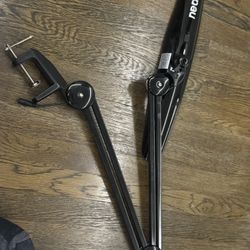 Neatfi XL Nail Desk Lamp with Clamp, 2200 Lumens, 20-Inch Wide Head, Dimmable 4 Levels, 6500K, LED Task Light for Manicure Table, Crafts, Workbench, O