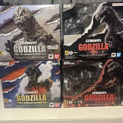Godzilla S.H Monsterarts (read Description)