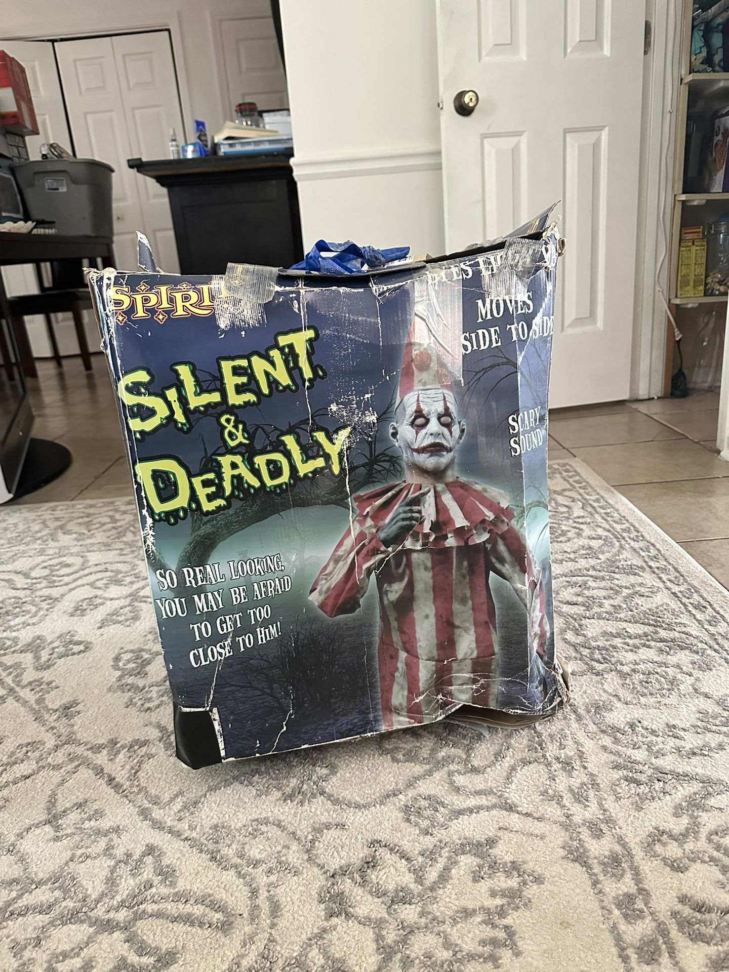 Silent And Deadly Clown Animatronic