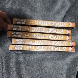 Attack On Titan Volume 1-5