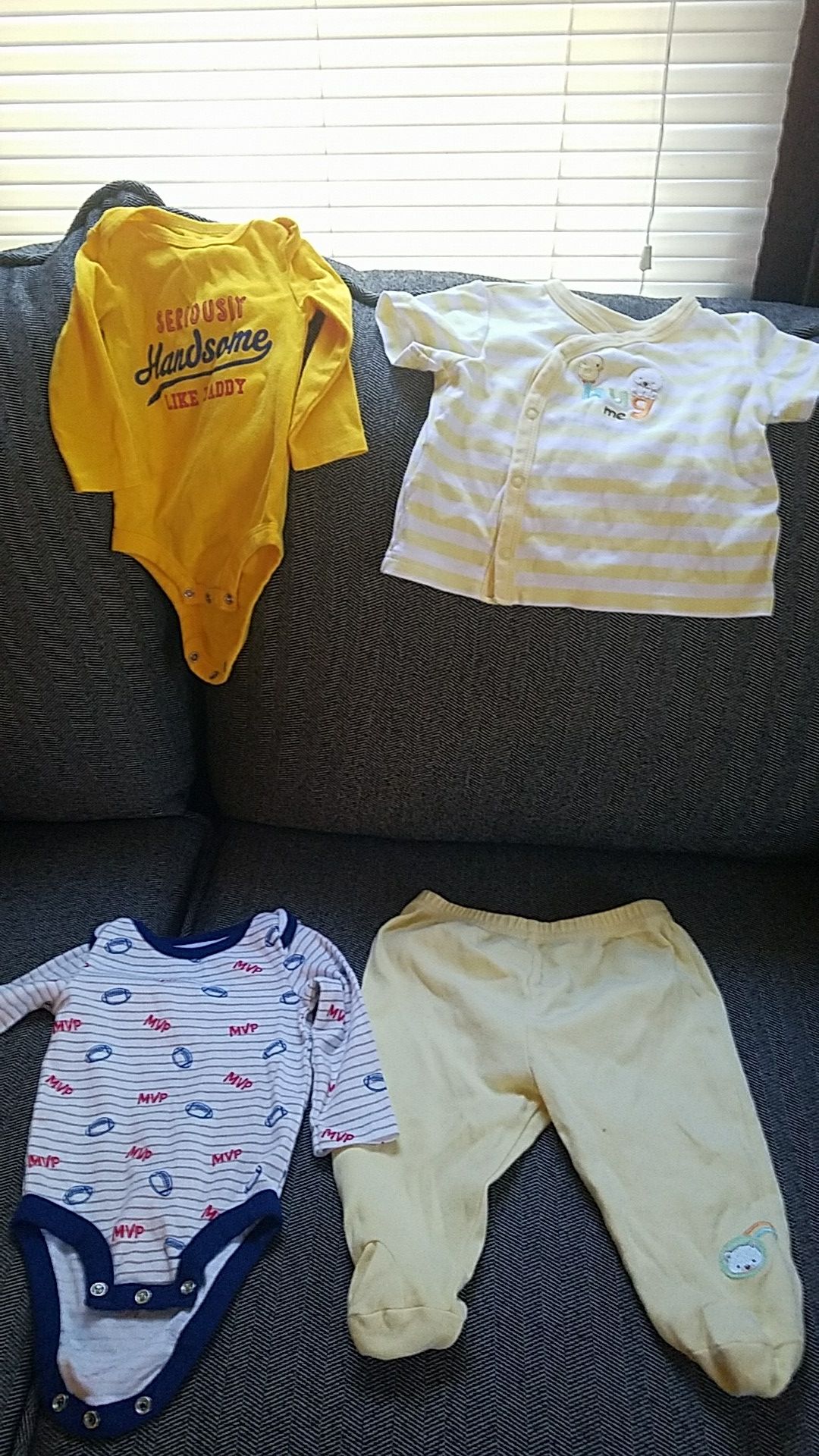 Infant boys size 3 to 9m