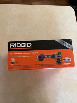 RIDGID 18V Drywall Cut-Out Tool Kit
