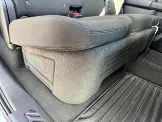 Chevy Silverado/ GMC Sierra Crewcab custom sealed subwoofer box for 2 10s